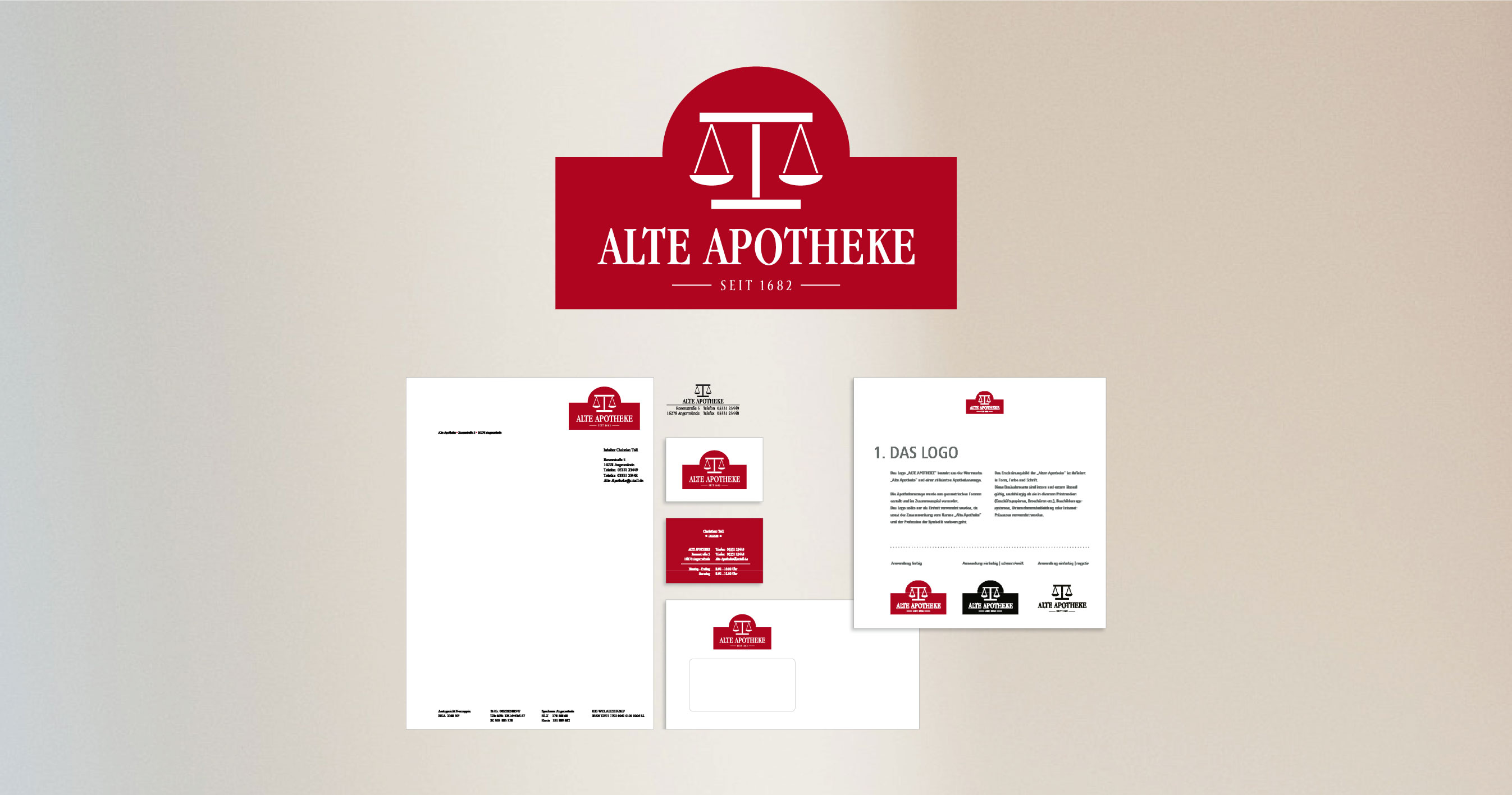 Corporate Design Alte Apotheke